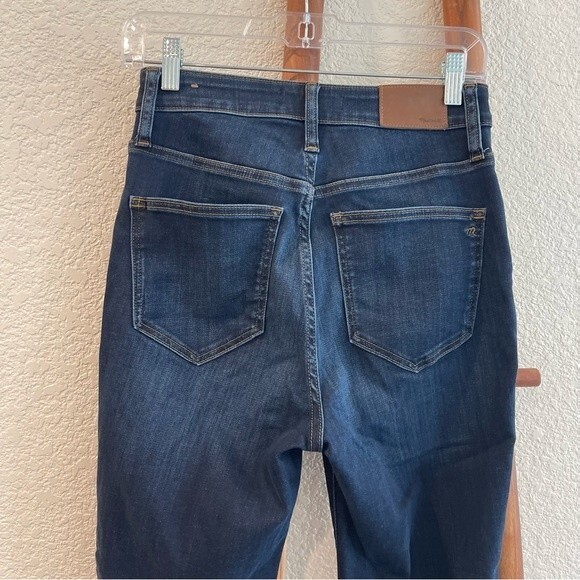 Madewell Curvy High-Rise Skinny Jeans in Woodland Wash Size 26 - Picture 7 of 15